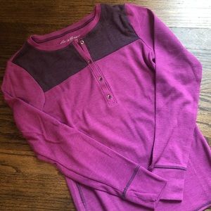 Eddie Bauer Purple Thermal